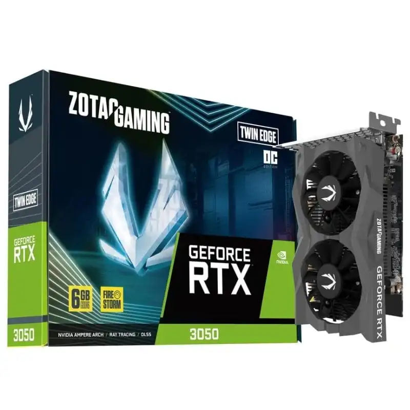 Zotac Gaming GeForce RTX 3050 TWIN EDGE OC 6GB GDDR6