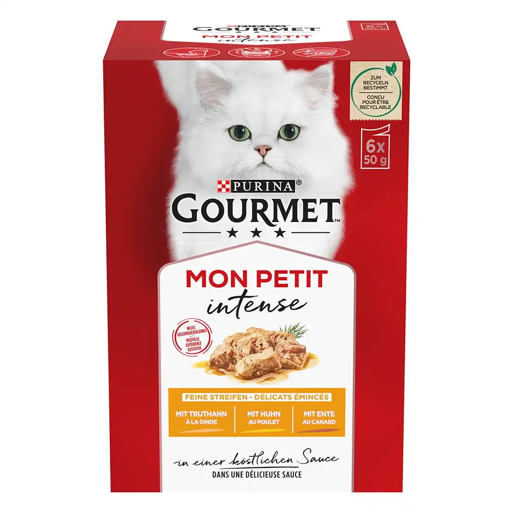 Gourmet Mon Petit en sobres - Selección de Aves (24 x 50 g) - Pack Ahorro