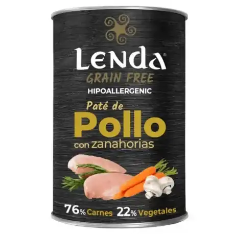 Lenda Comida Húmeda para Perros con Pollo, 12x400gr - Lenda - Comparador de precios