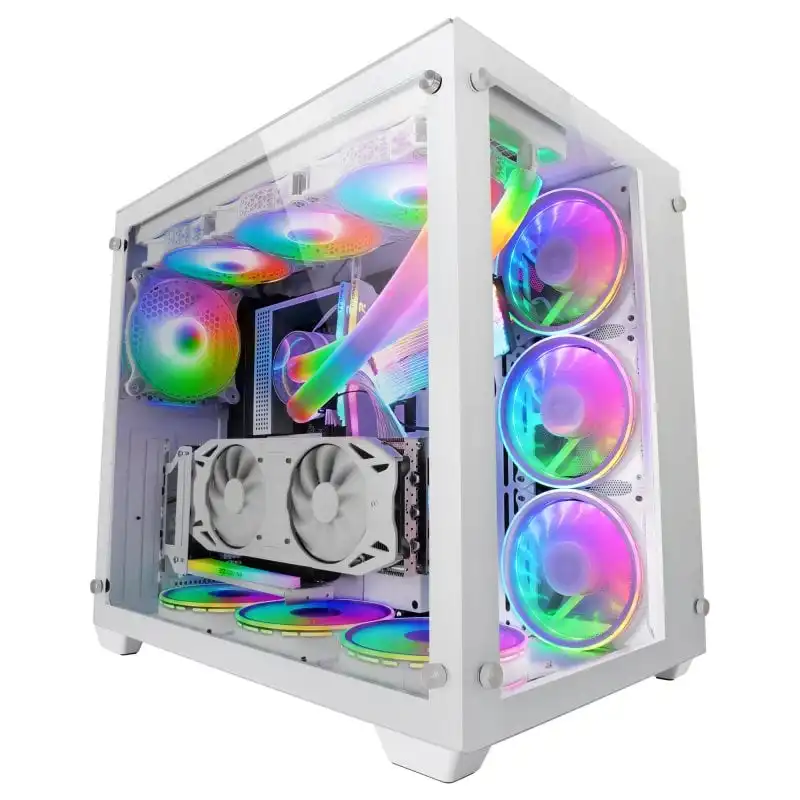 Mars Gaming MCV3 Torre XXL E-ATX Cristal Templado Lateral y Frontal 3.0 Blanco