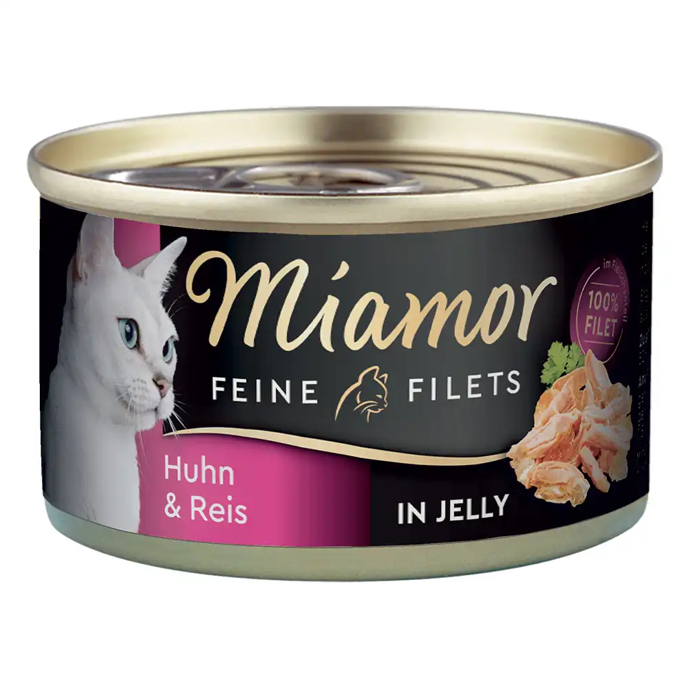 Miamor Filetes Finos en gelatina 1 x 100 g - Pollo y arroz - Miamor - Comparador de precios