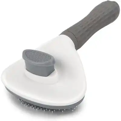 Pawffee Peine masajeador autolimpiante: elimina el pelo gris perros gatos - 1 pieza - Pawffee - Comparador de precios