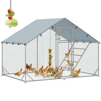 PawHut Gallinero para Exterior - 300x200x195 cm - PawHut - Comparador de precios