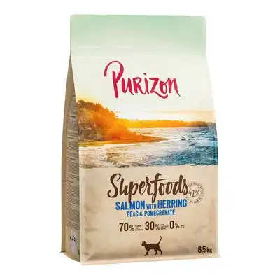 Purizon Cat Superfoods salmón - 6,5 kg - Purizon - Comparador de precios