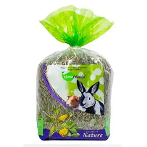 Heno natural para roedores Home Friends Caléndula-Ortiga 500 gr
