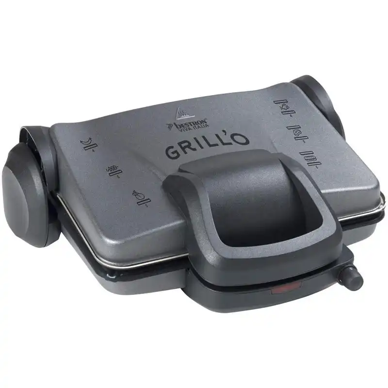 Bestron Viva Italia Parrilla Grill 1800W Negro