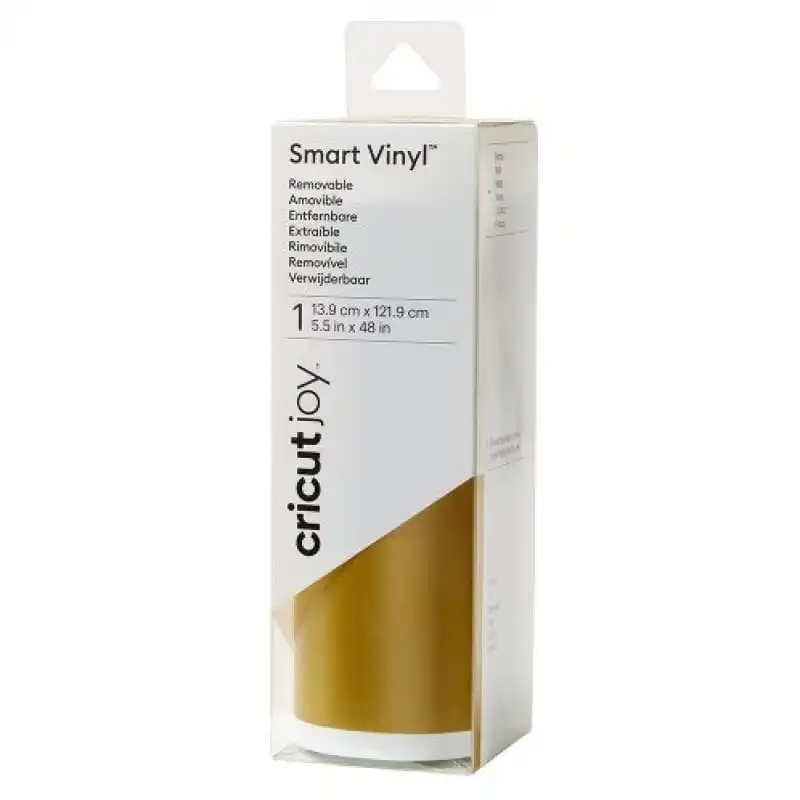 Cricut Joy Vinilo Removible Oro Mate