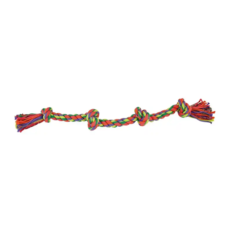 Cuerda Dental Nayeco Con Cuatro Nudos Para Perro 67 Cm 1 Unidad. - Nayeco - Comparador de precios