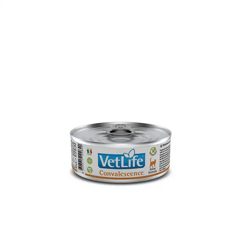 Farmina Vet Life Cat Convalescence dieta húmeda para gatos 12x85grs, Unidades 12x85Grs