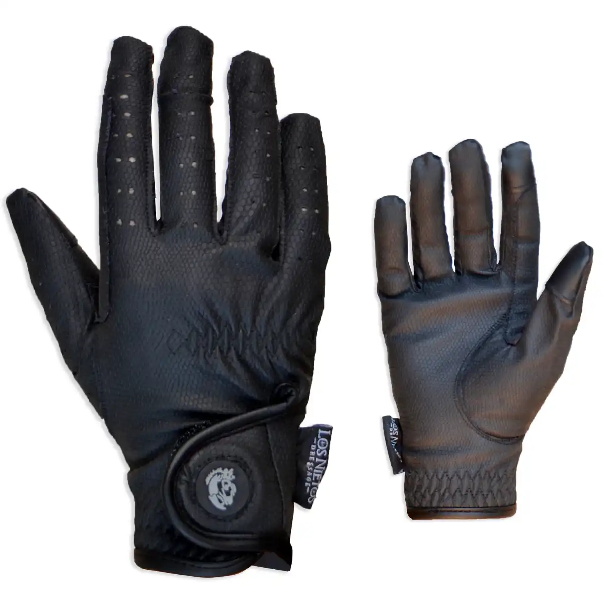 Guantes de equitación Serino |  Color Negro  | Equipamiento para el caballo | Guarnicionería Los Nietos | Tradición artesana - GUARNICIONERIA LOS NIETOS - Comparador de precios