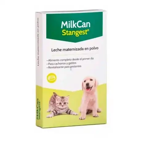 Stangest Milkcan Leche Maternizada en Polvo para Cachorros y Gatitos, 100 gr - Stangest - Comparador de precios