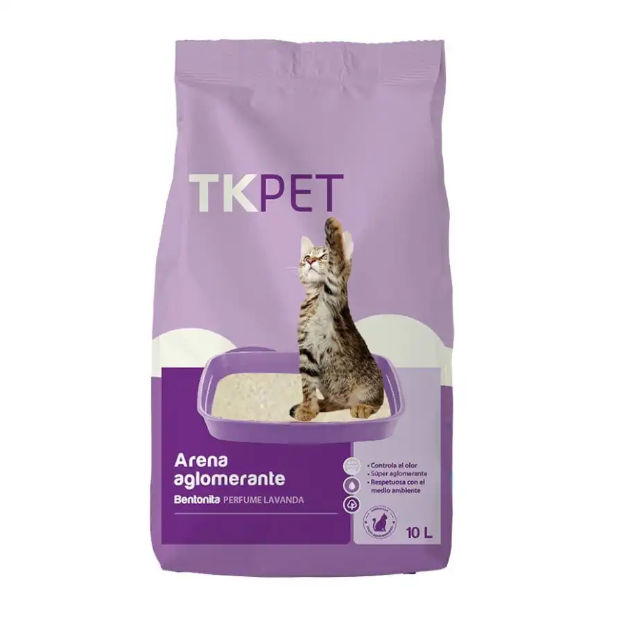 TK-Pet Arena Aglomerante Bentonita y Lavanda para gatos