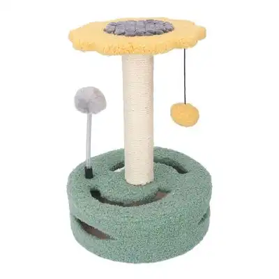 UAMLY Árbol para gatos con pelotas interactivas - AMARILLO - Uamly - Comparador de precios