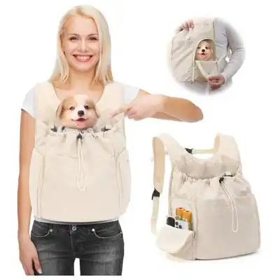 UAMLY Mochila delantera para perro - beige - Uamly - Comparador de precios
