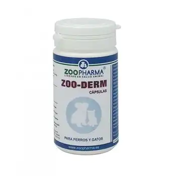 Zoopharma Zoo-derm (derms Caps) Activador Metabolismo De La Piel, Bote 60 Cap.