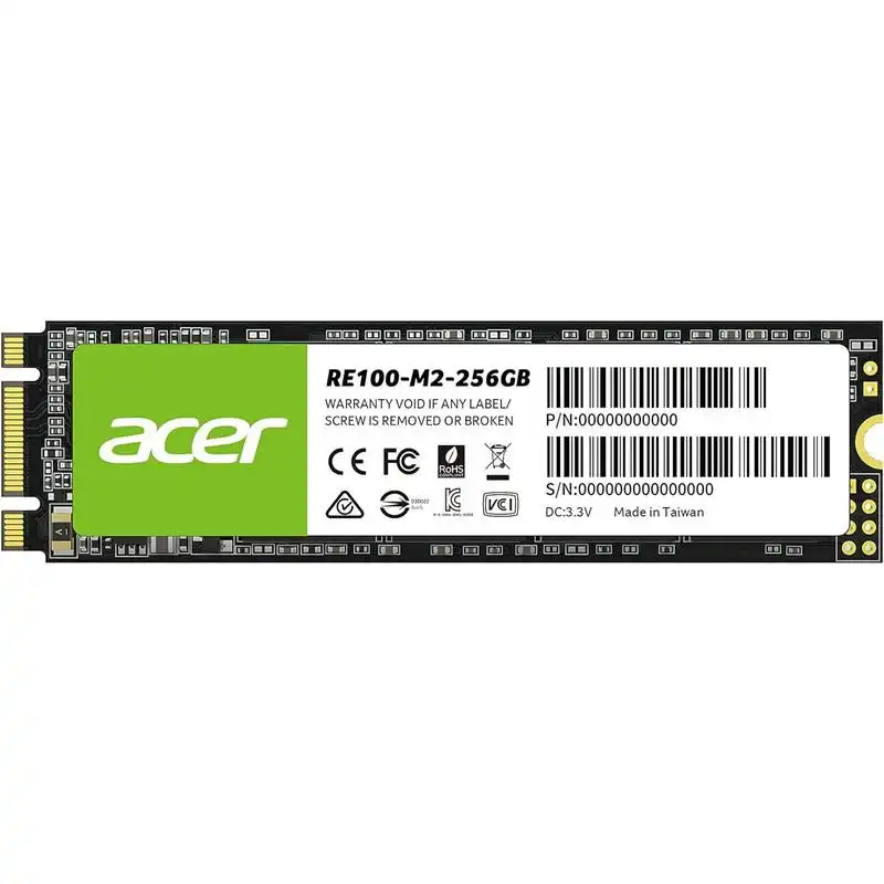 Acer RE100 SSD 256GB M.2 2280 SATA 3