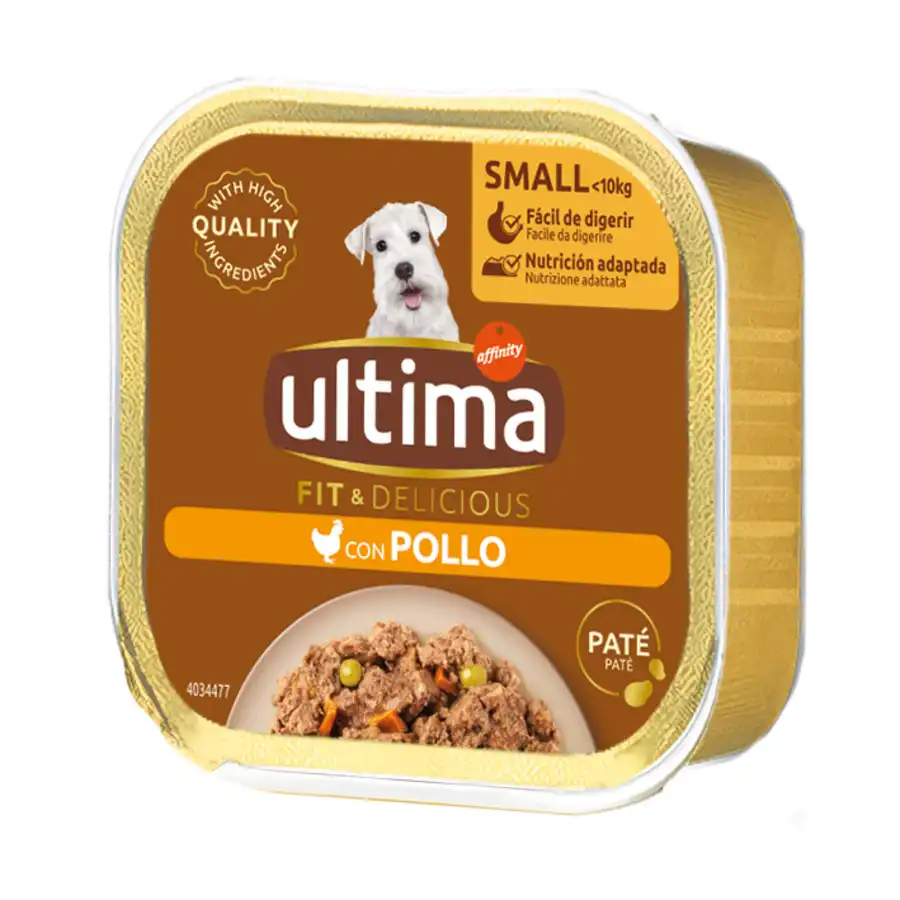Affinity Ultima Adult Mini Pollo tarrina para perros