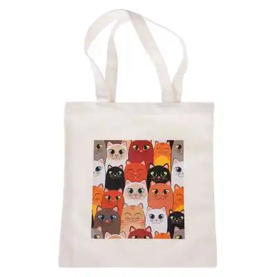 Bolsa de lona TIAKI "Smiling Cats“ - 1 unidad - TIAKI - Comparador de precios