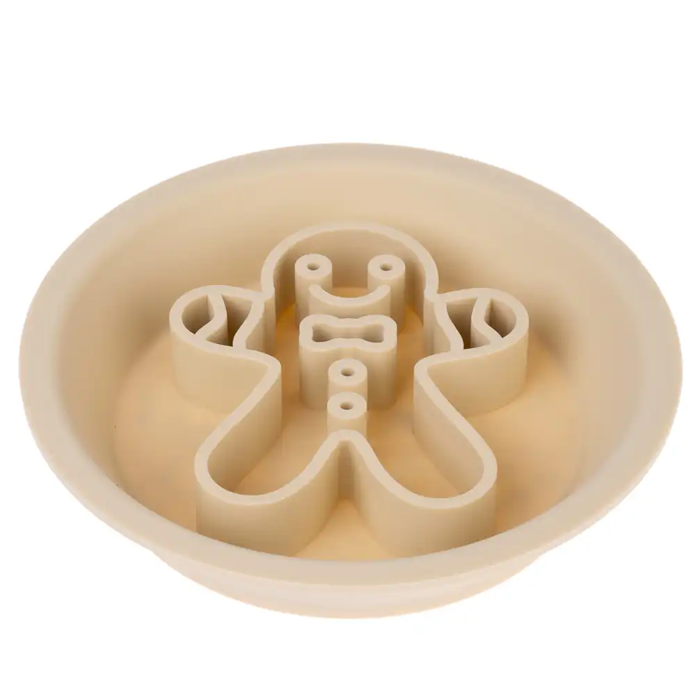 Comedero antivoracidad 2 en 1 TIAKI Xmas - 20 x 4 cm (diám. x Al)