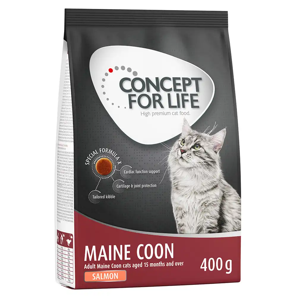 Concept for Life Maine Coon Adult con salmón pienso sin cereales - 400 g