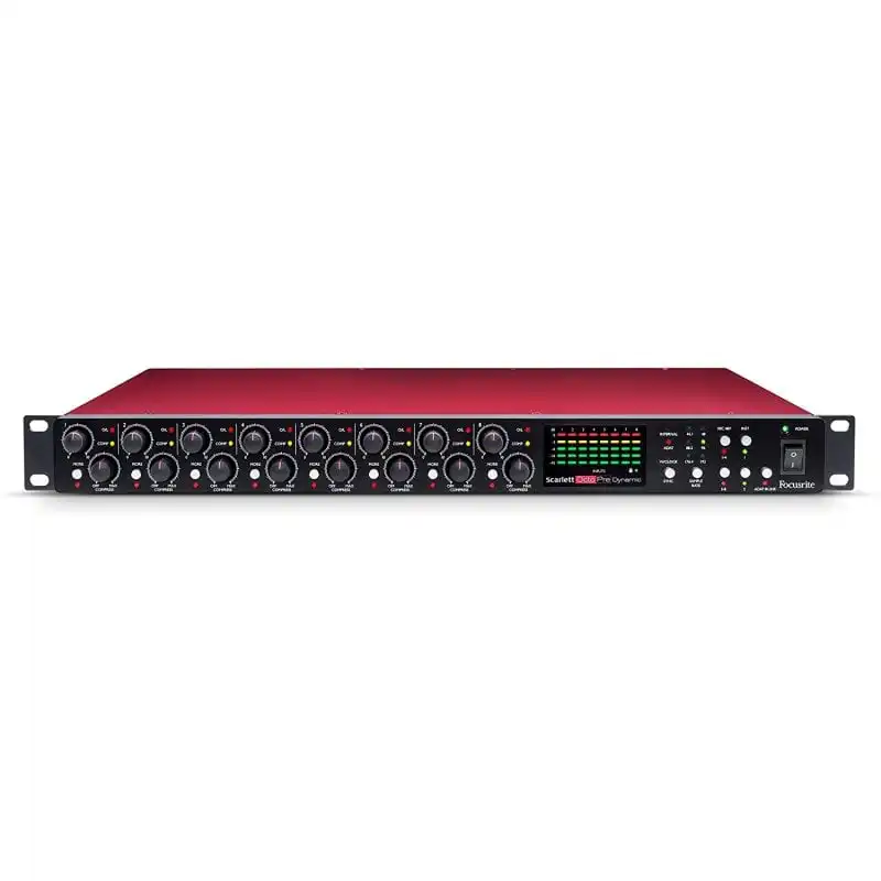 Focusrite Scarlett Octopre Dynamic Preamplificador de Micrófono
