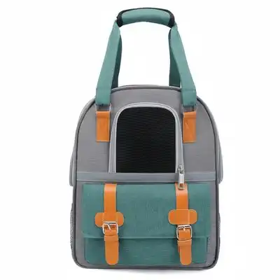 FurryFusion Mochila transpirable para gatos - Verde - Furry Fusion - Comparador de precios