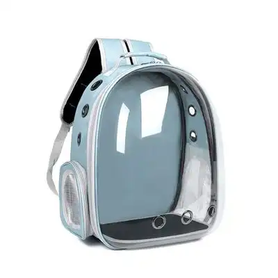 IntiMeg Mochila transparente para gatos - azul claro - IntiMeg - Comparador de precios