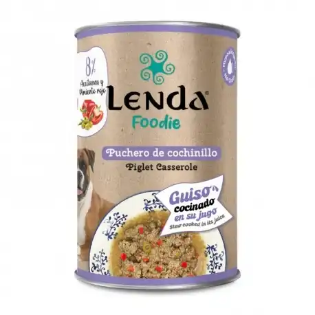 Lenda Puchero con Cochinillo Comida Húmeda para Perros, 12x400gr - Lenda - Comparador de precios