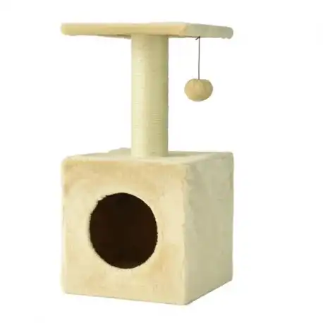 Rascador para Gatos Bold Glint Color Beige, 29,5x29,5x60 cm - Bold - Comparador de precios