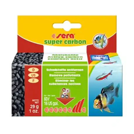 Sera Super Carbon Elimina Sustancias Nocivas en Peceras y Acuarios, 2 Kg - Sera - Comparador de precios