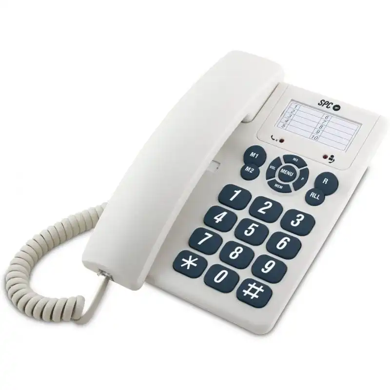 SPC Original Teléfono Fijo Blanco