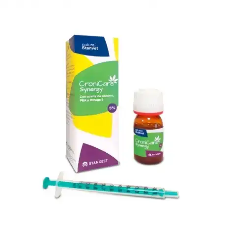 Stangest Cronicare Synergy Suplemento Natural para Perros y Gatos, 10 ml - Stangest - Comparador de precios
