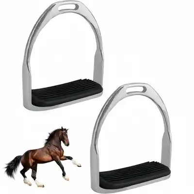 ZooVenture Estribos y silla de montar inglesa para caballo - 2 piezas - Zooventure - Comparador de precios
