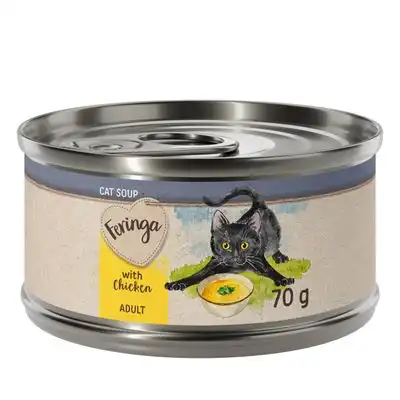 Feringa Cat Soup 12 x 70 g sopa para gatos - Pollo - Feringa - Comparador de precios