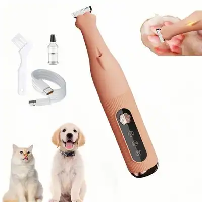 FurryFusion Maquinilla de afeitar para las patas de perros y gatos - Naranja - Furry Fusion - Comparador de precios