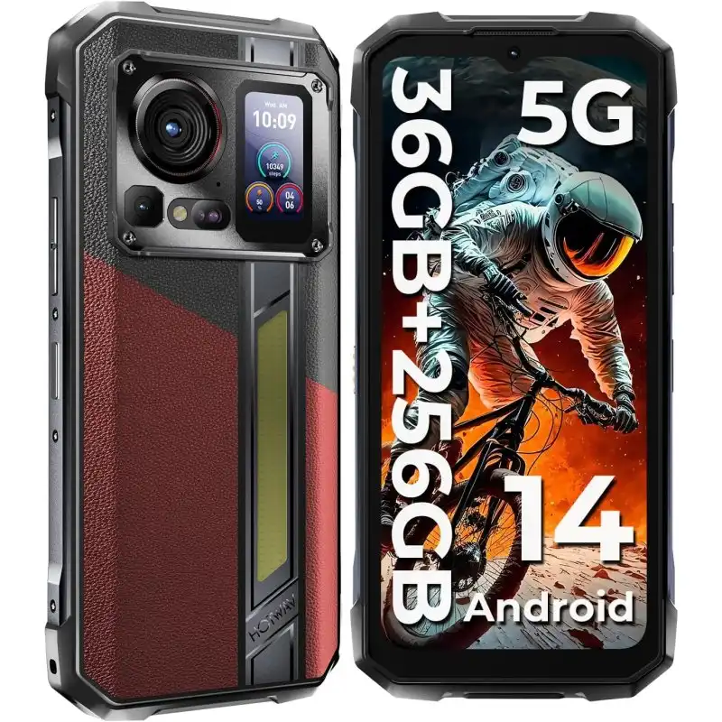 HOTWAV Hyper 7 Pro 5G 16/256GB Rojo Libre