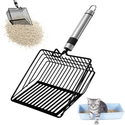 IntiMeg Pala metálica para arena de gato - Una pieza - IntiMeg - Comparador de precios