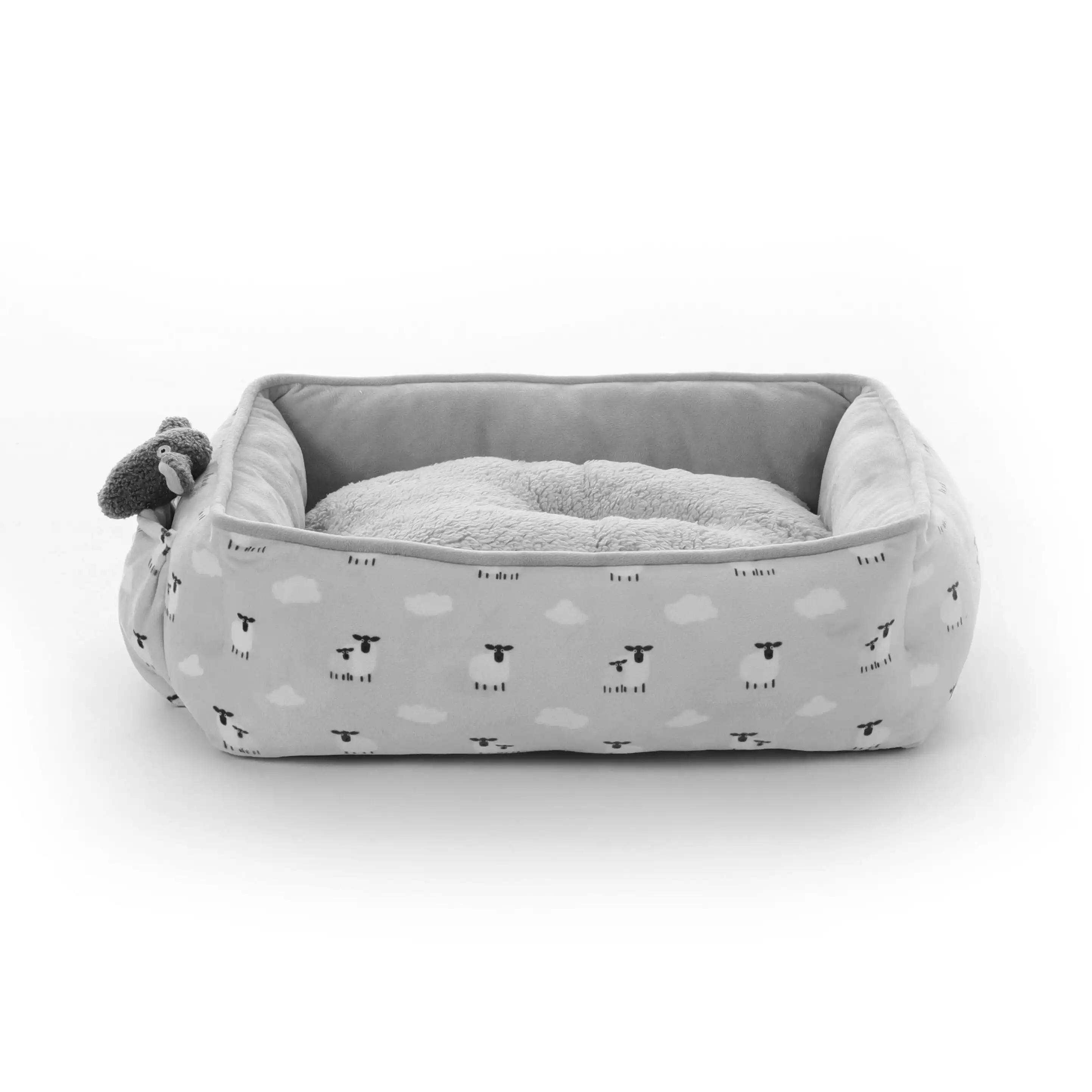 Leeby Cuna de Ovejitas con Cojín Desenfundable y  para cachorros - Leeby - Comparador de precios