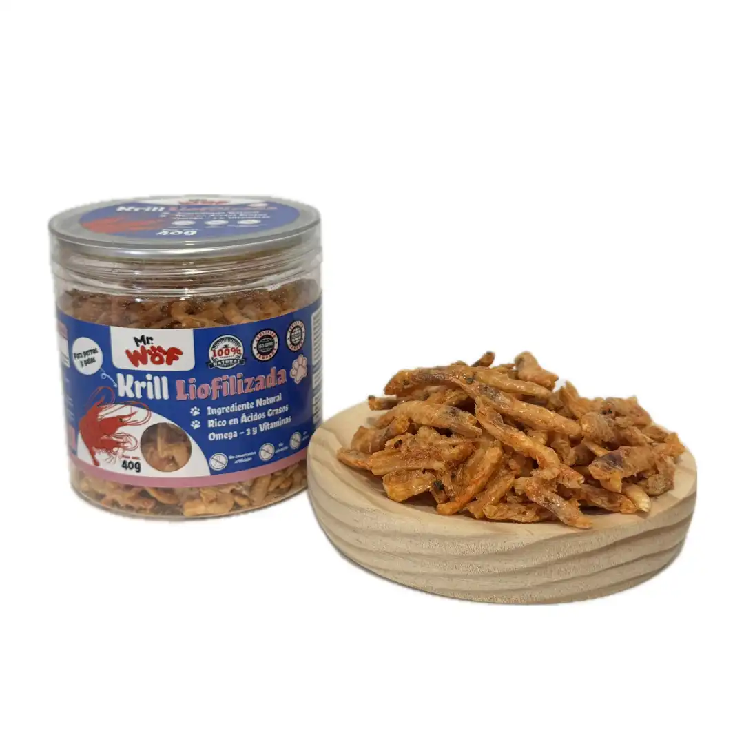 MR.WOF Mr Wof Krill Camaron Liofilizado para perros - 40 g - Mr.Wof - Comparador de precios