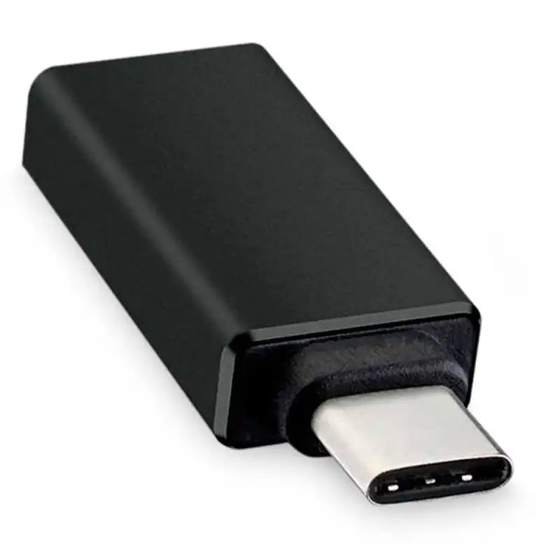 OcioDual Adaptador USB Tipo C 3.1 OTG Negro