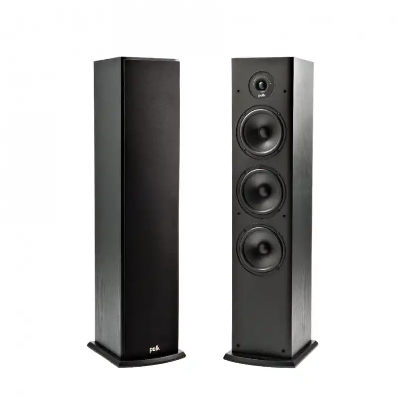 Polk Audio T50 Pareja de Altavoces de Pie Negros