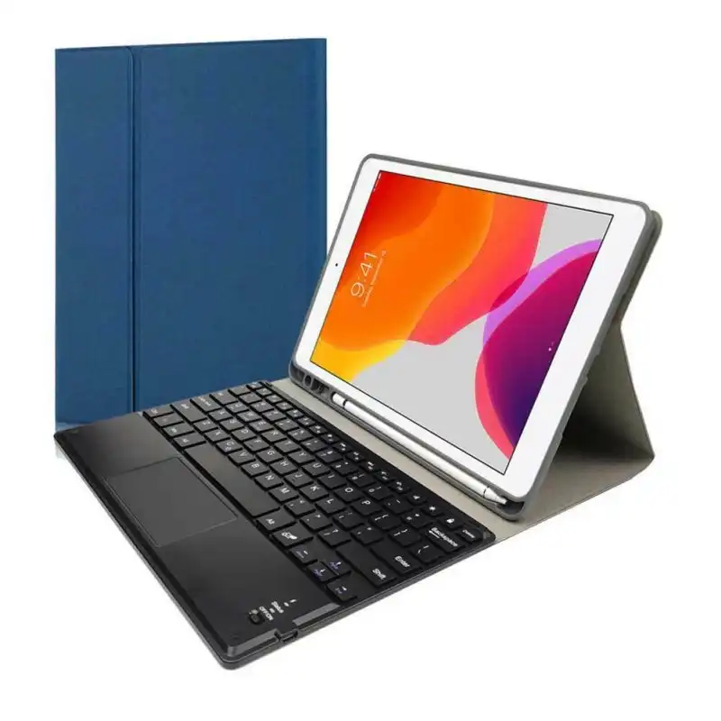 Royal Bailey Rk102c Funda Con Bluetooth Teclado Para 2019ipad 10.2 / Ipad Air 10.5 / Pro10.5 Azul