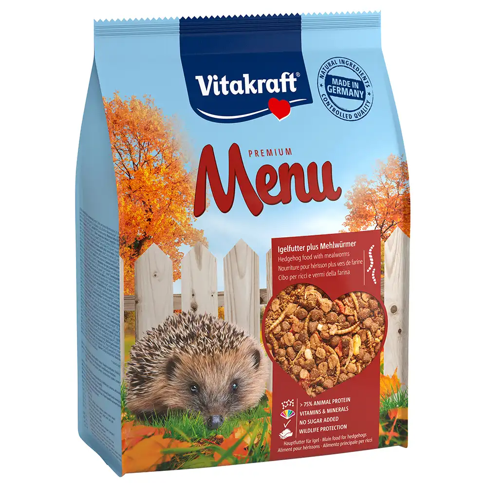 Vitakraft Premium Menu pienso para erizos - 2,5 kg