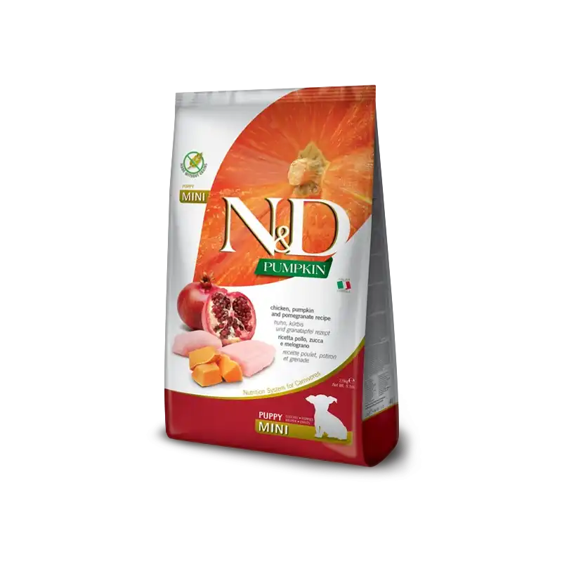 2,5Kg Farmina ND Pumpkin Pienso para cachorros mini de Pollo - Farmina - Comparador de precios