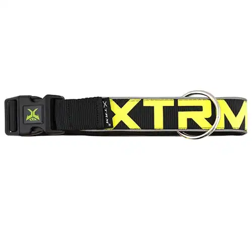 Collar X-TRM Neon Flash Negro Talla M