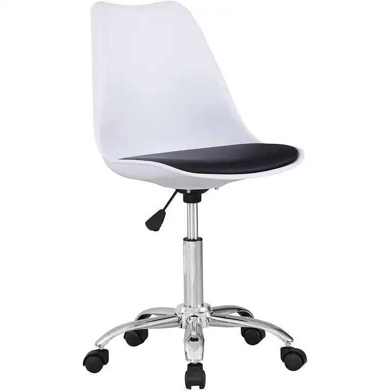 Beat Vintage 19 Silla Oficina Giratoria Blanca