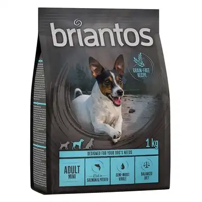 Briantos Adult Mini Salmón y patata - SIN CEREALES - 1 kg - briantos - Comparador de precios