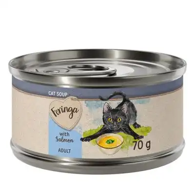 Feringa Cat Soup 12 x 70 g sopa para gatos - Salmón - Feringa - Comparador de precios