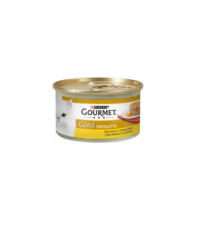 Gourmet Gold para gatos Tartalette [2 sabores], Unidades 24 unidades de 85 gr - Gourmet Gold - Comparador de precios