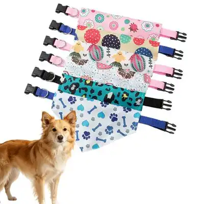 HausPets Juego de 6 collares tipo bandana ajustables para perros - Paquete de 6 piezas - HausPets - Comparador de precios